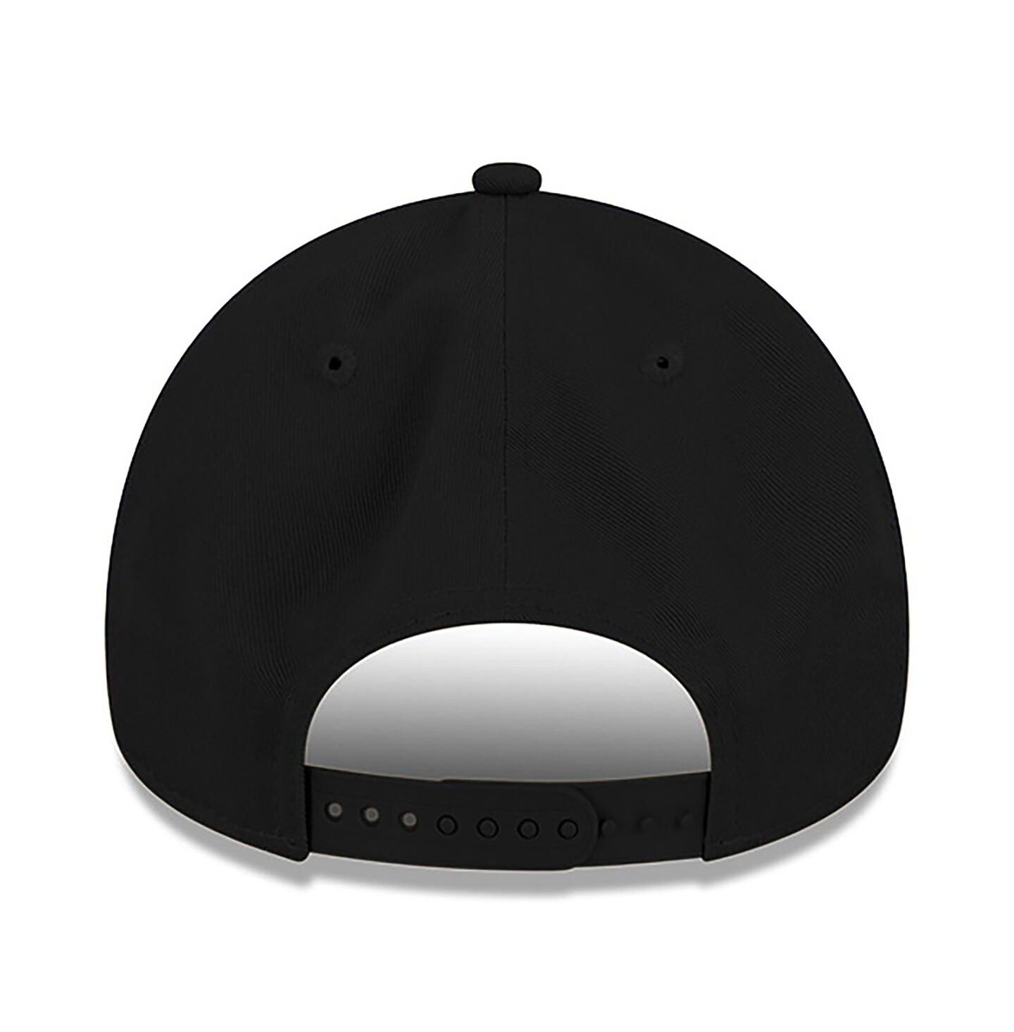 Мужская кепка New Era Black Tyler Reddick 9FORTY A-Frame Patch Adjustable Hat — фото 4