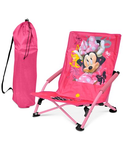 Disney Minnie Mouse Kids Folding Lounge Chair, Direct Ship