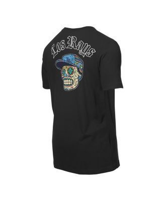 Men's Black Tampa Bay Rays Sugar Skulls T-Shirt
