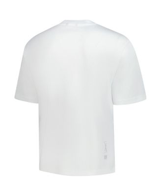 Men's and Women's White USMNT Luxe Signature Knit T-Shirt