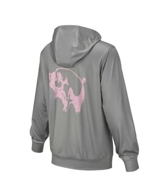 Men's and Women's Gray Pink Floyd Pigs Pullover Hoodie