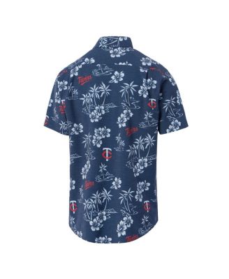 Men's Navy Minnesota Twins Kekai Button-Down Shirt