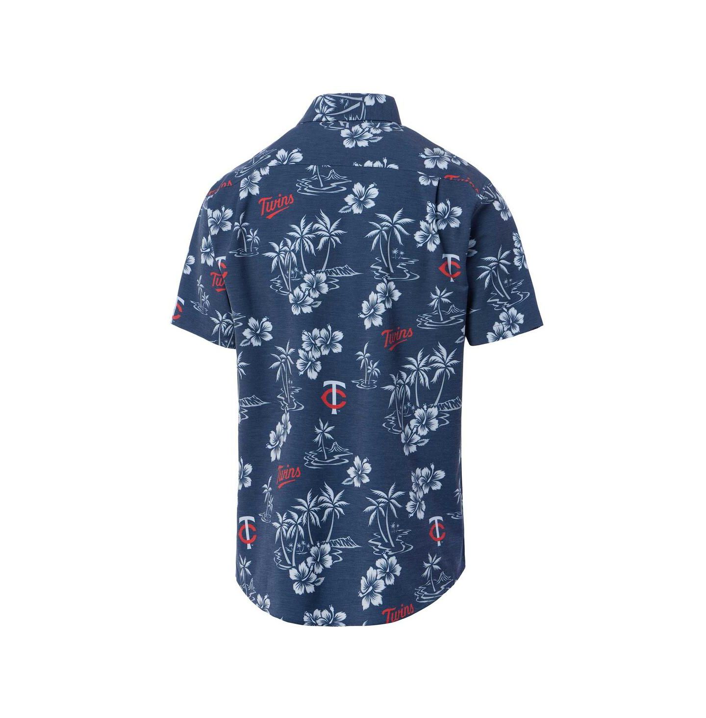 Мужская рубашка Reyn Spooner Navy Minnesota Twins Kekai Button-Down — фото 3