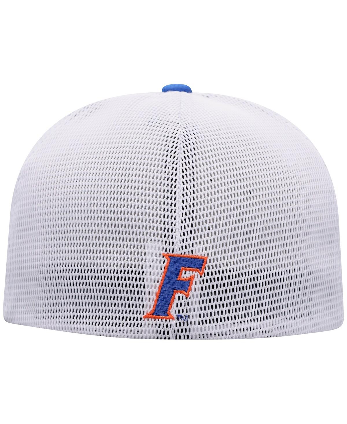 Top Of The World Men's Heather Gray Florida Gators Stamp Three-tone Flex Hat