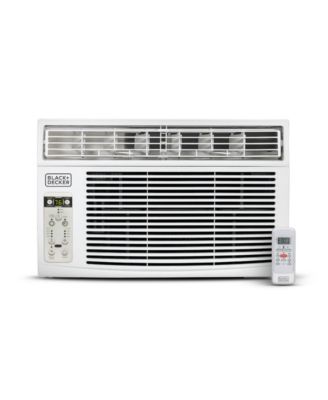 14300 BTU Window Air Conditioner Unit AC BLACK+DECKER with Remote Control Cools Up to 700 Square Feet, White