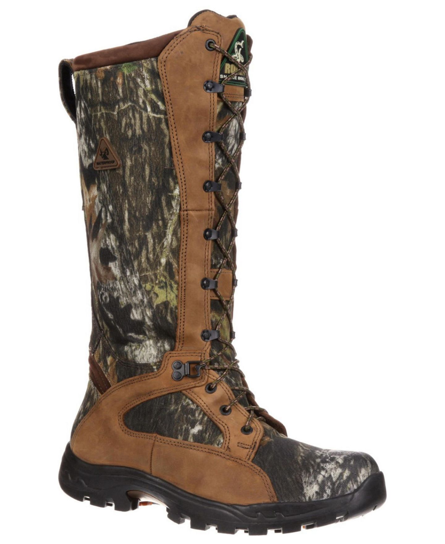 Мужские ботинки ROCKY ProLight Hunting Waterproof Snake Boot - Unisex sized, цвет: Mossy Oak Break Up — фото 1