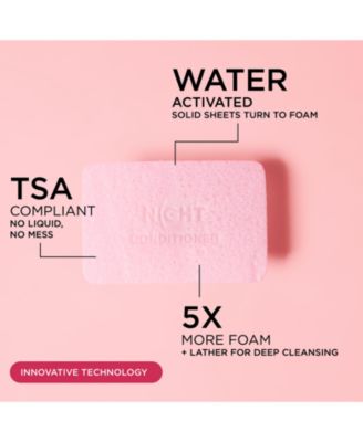Travel Conditioner Sheets, TSA-Approved No-Limits, No-Spills, Instantly Dissolves, 25 Sheets