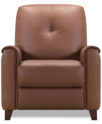 Ashlinn 35" Pushback Leather Recliner, Exclusively at Macy's