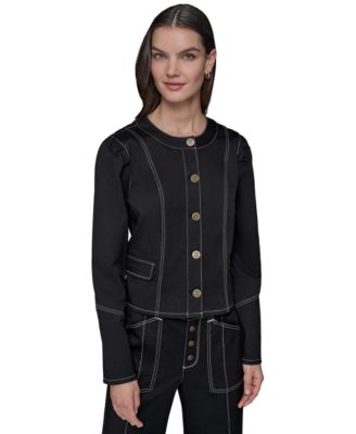 Women's Cropped Denim Jacket