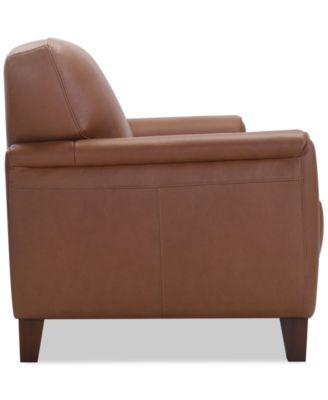 Ashlinn 84" 3 Seat Leather Sofa, Exclusively at Macy's