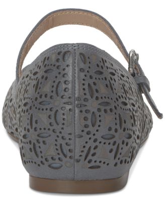 Women's Cyrena Eyelet Mary Jane Ballet Flats