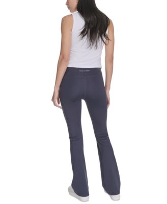 Women's Crossover Waist Flare Leggings