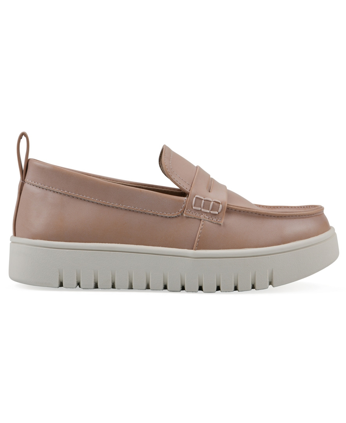 White Mountain Women's Nonna Round Toe Penny Loafers