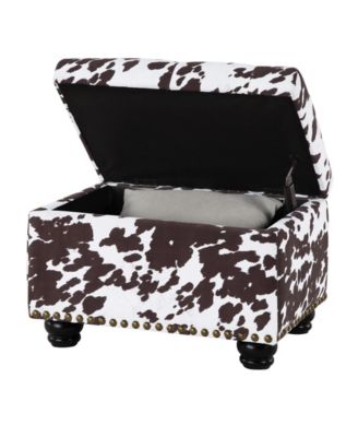17.75" Designs4Comfort 5th Avenue Storage Ottoman