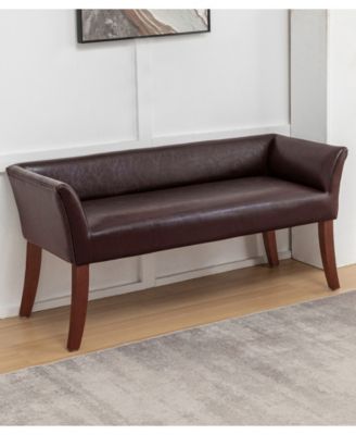 19.5" Designs4Comfort Ella Entryway Window Accent Seating Bench