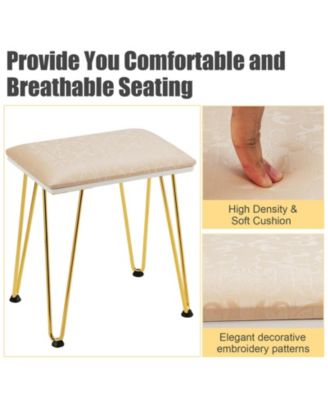 Industrial Makeup Dressing Table with 3 Lighting Modes