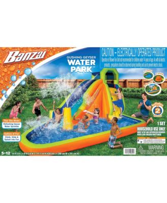 Gushing Geyser Water-Spraying Inflatable Pool Water Park Set, Multicolor