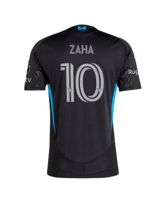 Men's Wilfried Zaha Black Charlotte FC 2025 Fortress Kit Authentic Player Jersey