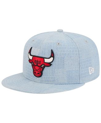 New Era - Men's Denim Chicago Bulls Injection Denim Patchwork 9FIFTY Snapback Hat