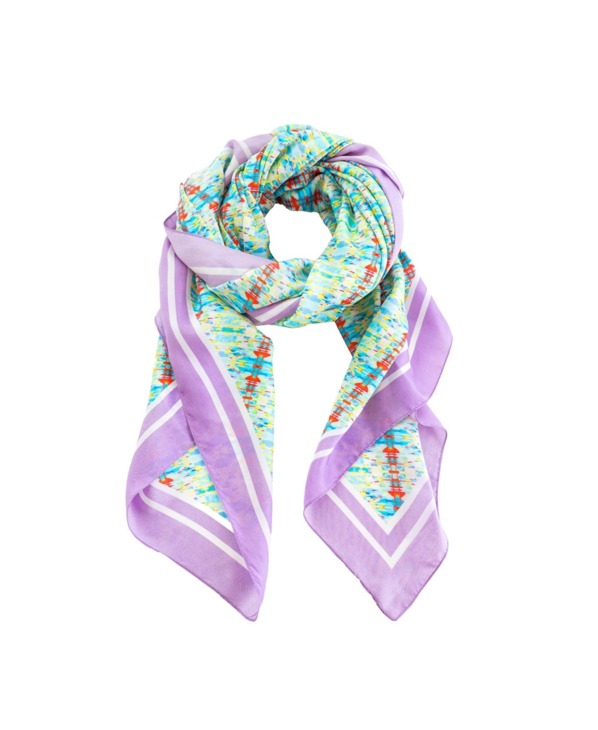 Silk Scarf/Wrap/Sarong - Red bridge