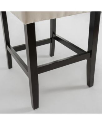 Streamdale Elegant and Sharp Counter Stools with Soft Fabric or Bonded Leather