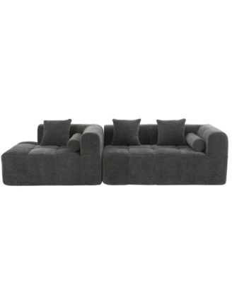 101" Modular Deep Seating Sectional Sofa