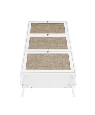 3 Door Shoe Rack, Freestanding Modern Shoe Storage Cabinet, for Entryway