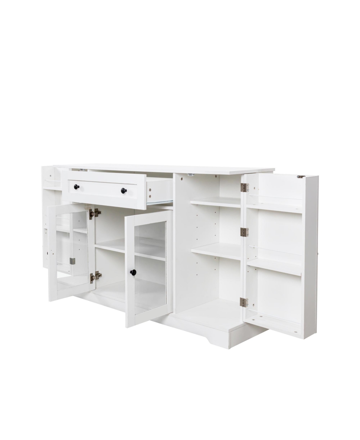 Streamdale Modern Sideboard Buffet Cabinet with Storage, Adjustable Shelf, and Drawer