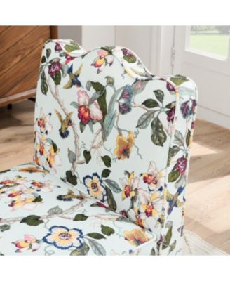 Flannel Single Dining Chair with Soft Cushioning, Pillow Cushion