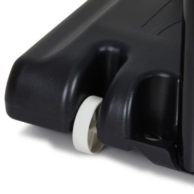 4 .10ft Adjustable Height Basketball Hoop Portable Backboard System 44inch with Wheels and Fillable Base