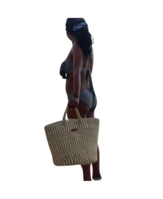 Life Handmade Sisal Tote Bag Beach Sustainable Straw Basket