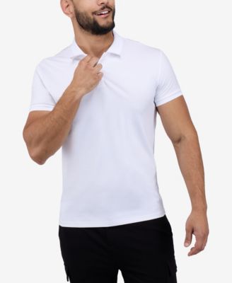 XRAY Men's Short Sleeve New Rib Polo