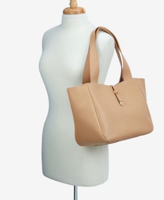 Mercer Pebble Leather Tote Bag