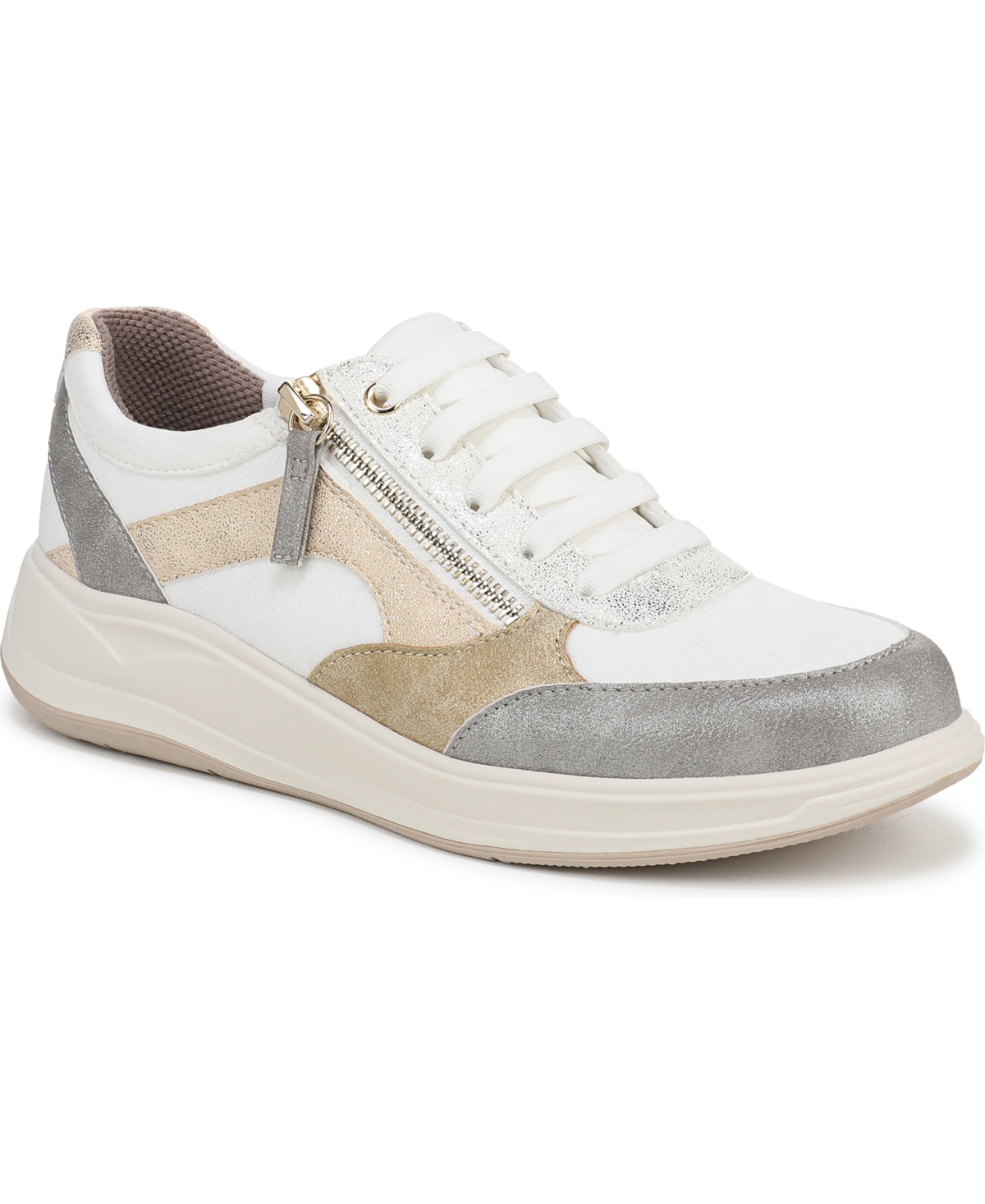 Lifestride Women's Teamplayer Washable Round Toe Slip On Sneakers