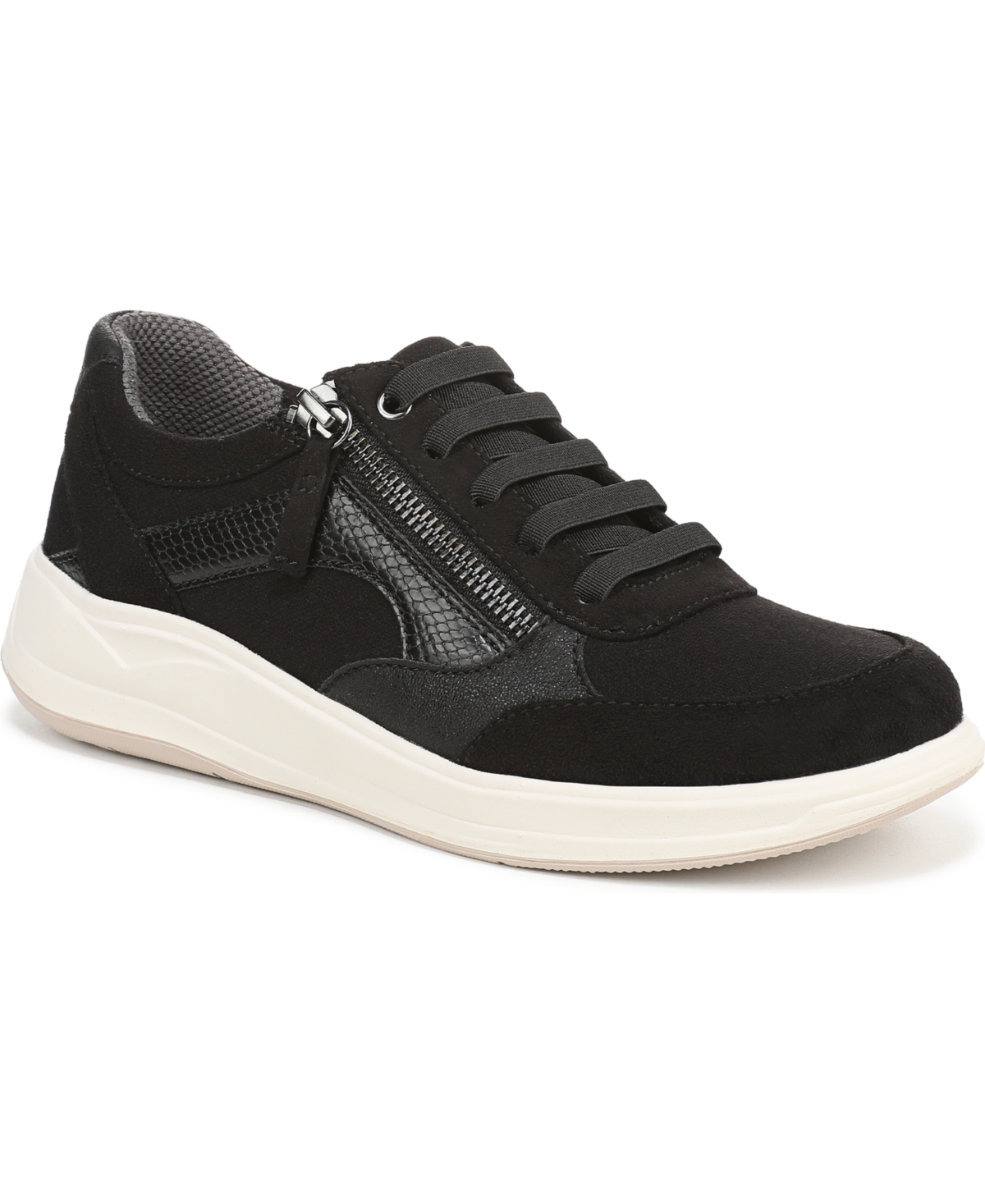 Lifestride Women's Teamplayer Washable Round Toe Slip On Sneakers