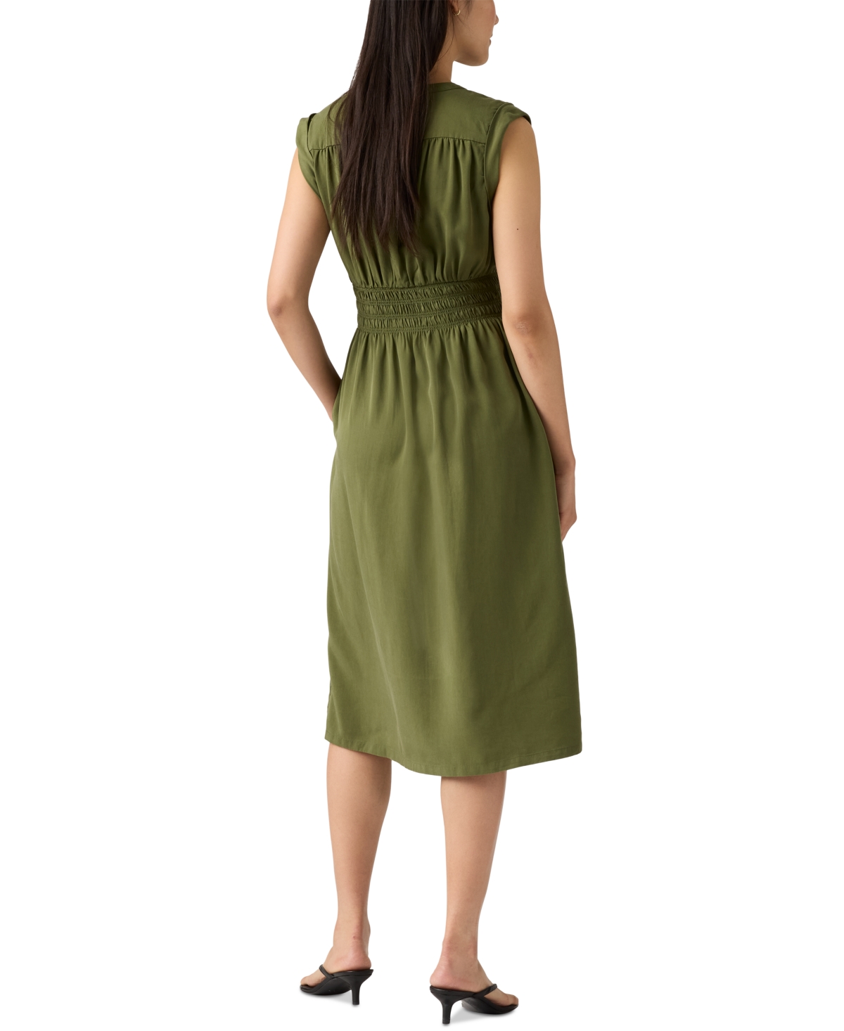 LEVI'S WOMEN'S BETTINA SLEEVELESS MIDI DRESS 