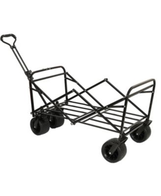 Collapsible Wagon Cart - 440lbs, Blue Flower