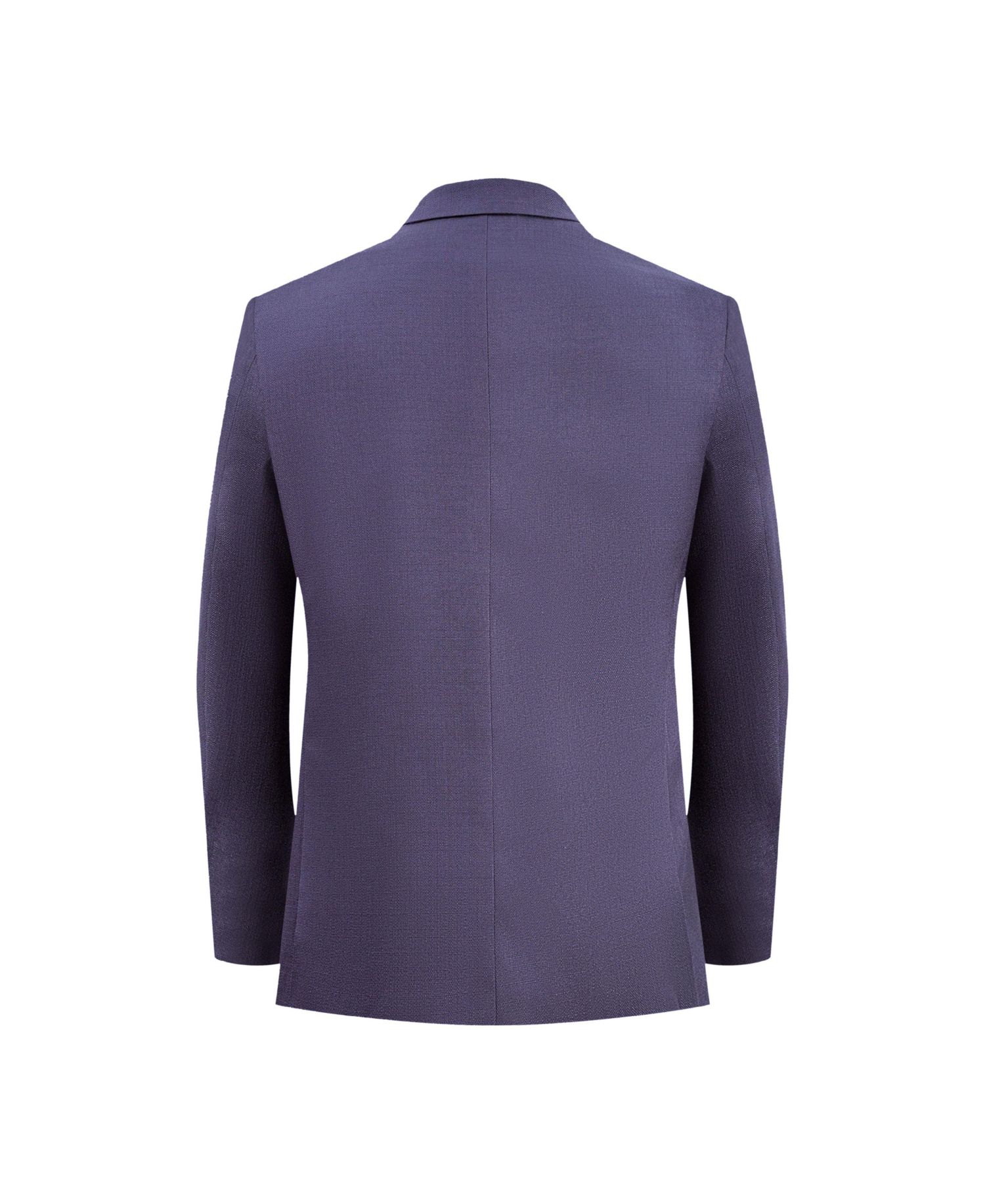 Boys Purple Slim Fit Classic Blazer