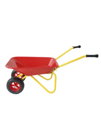 Red Metal Garden Trolley