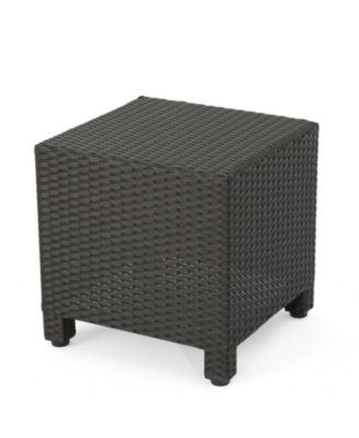 Wicker Cube Side Table - Outdoor Coffee Table