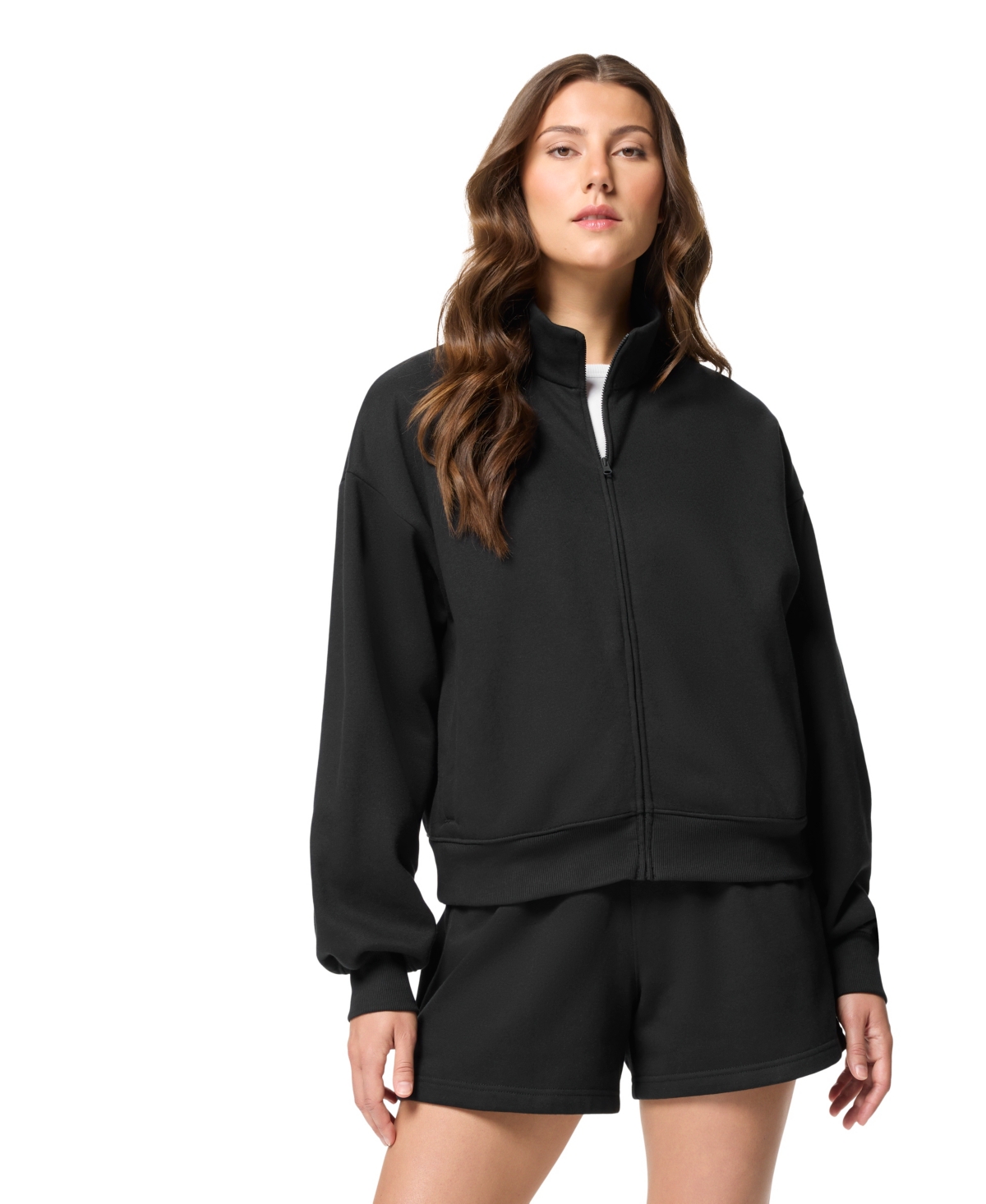 Women's Aldermore Full Zip Fleece Top - Light Grey