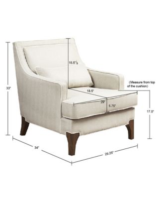 29" Fabric Collin Armchair