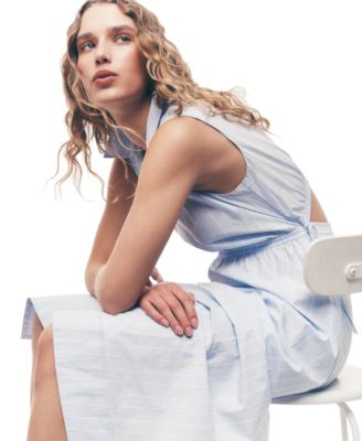 Women's Back-Cut-Out Sleeveless Maxi Dress