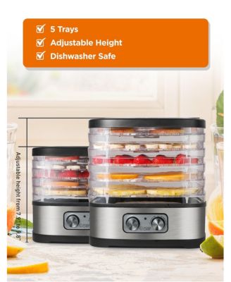 5-Tray Adjustable Height Food Dehydrator