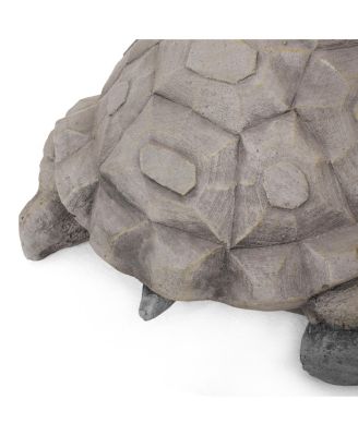 Charming Turtle Garden Statue - Concrete, Weather-Resistant