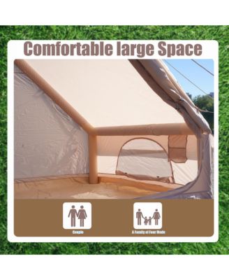 Inflatable Glamping Tent - 4-6 Person, Waterproof