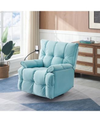Streamdale Cyan Single Chair Comfy and Compact