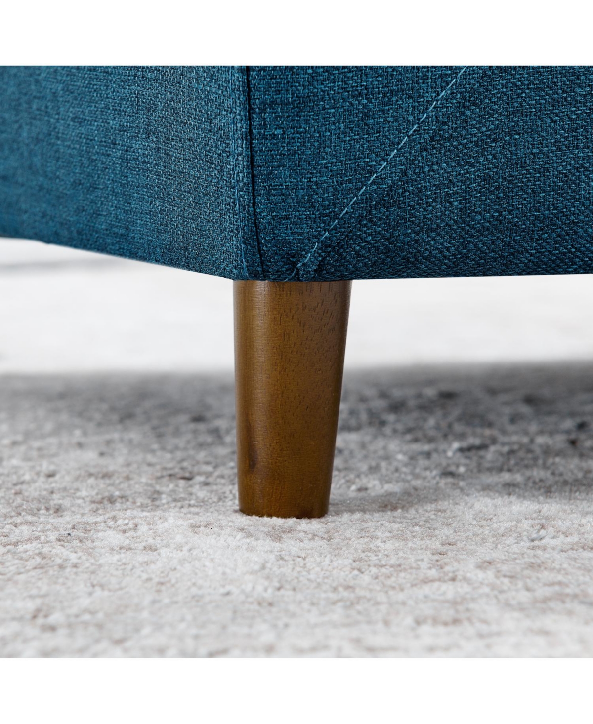 Streamdale Furniture Modern Dog Sofa with Backrest for Medium/Large Dogs - Blue