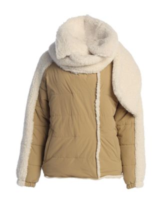 Women's Contrast Sherpa Jacket