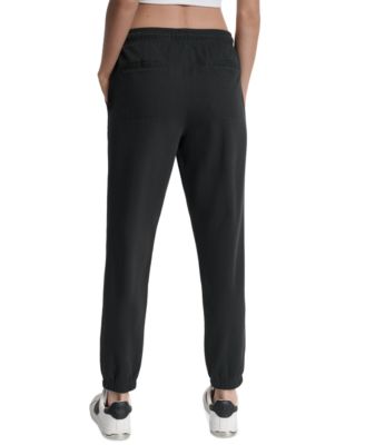 Women's Cotton-Blend Tie-Waist Joggers